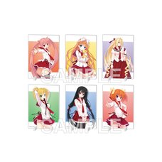 Aria the Scarlet Ammo Double A Trading Mini Acrylic Stand Panel Anime Adaptation 15th Anniversary Ver. Complete Box Set