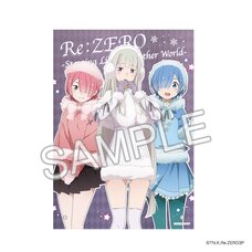 Re:Zero -Starting Life in Another World- Glimmering Acrylic Panel Winter Ver.