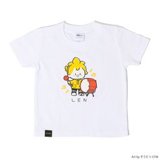 Hatsune Miku Piapro Kids! Kagamine Len Kids' White T-Shirt