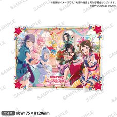 BanG Dream! Girls Band Party!: 5th Anniversary KV Ver. Plate Acrylic Stand