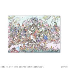 Okami 20th Anniversary Reprint Art Project B2 Poster ~By Mari Shimazaki From Okami 12th Anniversary~