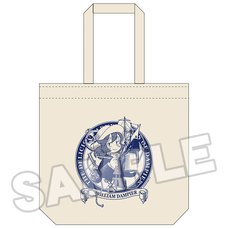 The Delicious Adventures of Dampie Canvas Zipped Pocket Tote With Original Illustration