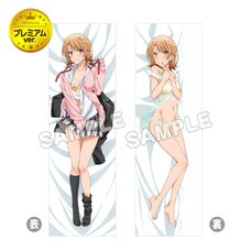 My Teen Romantic Comedy SNAFU Too! Dakimakura Pillow Cover Premium Iroha: School Uniform Ver. Renewal (Re-run)