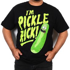 Rick and Morty I'm Pickle Rick! Black Adult T-Shirt