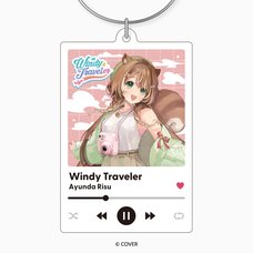 hololive Meet 5th Anniversary Windy Traveler NFC Acrylic Keychain Ayunda Risu