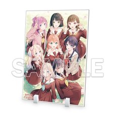 Love Live! Hasu no Sora Jogakuin School Idol Club Acrylic Plate Ver. 105th Group