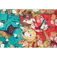 Bushiroad Rubber Mat Collection V2 Vol. 1327 Jellyfish Can't Swim in the Night Mahiru & Kano: New Year Ver.