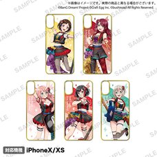 BanG Dream! Girls Band Party! 2022 Ver. Afterglow iPhone X/XS Smartphone Case Vol. 2