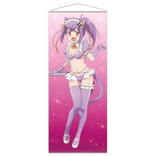 A Ninja and an Assassin Under One Roof Almost Life-Size Tapestry Satoko Kusagakure: Cat Ears Swimsuit Maid Ver.