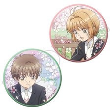 Cardcaptor Sakura Syaoran & Sakura Badge Set
