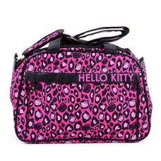 Hello Kitty Pink Leopard Print Duffle Bag