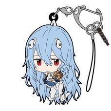 Evangelion Tsumamare Keychain Collection Rei Ayanami: Long Hair Ver.
