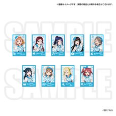 Love Live! Series 15th Anniversary Random Photo-style Card Aqours (1 Pack)