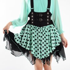 ALGONQUINS Corset Style Skirt with Suspenders