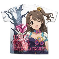 The Idolm@ster Cinderella Girls My First Star!! Uzuki Shimamura Graphic T-Shirt