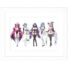 Azur Lane A4 Chara Fine Graph Succubus Sister Ver.