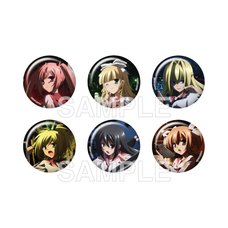 Aria the Scarlet Ammo Double A Trading Pin Badge Anime Adaptation 15th Anniversary Ver. A Complete Box Set