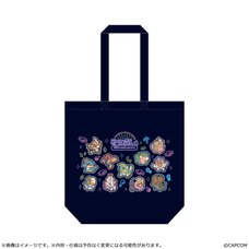 Monster Hunter MonDefo Tote Bag Neon Theme