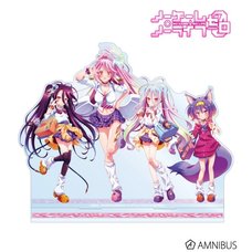 No Game No Life: Zero Big Acrylic Stand Group: Gal School Uniform Ver.