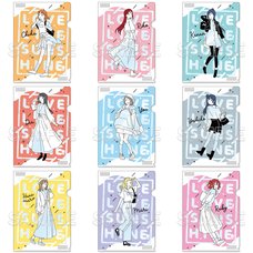 Love Live! Sunshine!! Wear the Seasons on Your Walks Clear File Collection