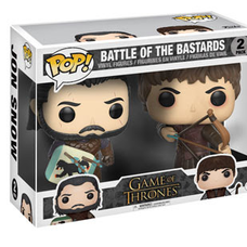 Pop! Game of Thrones: Battle of the Bastards - Jon Snow & Ramsay Bolton 2-Pack
