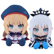 Fate/Grand Order Chocopuni Plushie Caster/Altria Caster / Berserker/Morgan (Re-run)