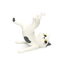 Cat-Shaped Accessory Stand Bicolor Cat