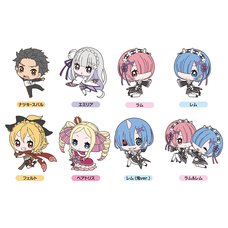 Re:Zero -Starting Life in Another World- Rubber Suction Cup Mascot Box Set