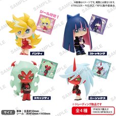 Bushiroad the Box New Panty & Stocking with Garterbelt Collection Figure Rich Box Set