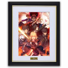 Fate/Zero Chara Fine Graph Art Print B: Red