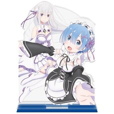 Re:Zero -Starting Life in Another World- Acrylic Chara Stand Emilia & Rem