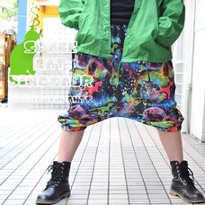 ACDC RAG Space Cat & Dinosaur 3/4 Sarouel Pants