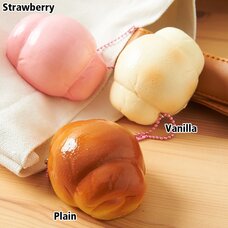 Cafe Sakura Bread Roll Squishy Charm