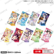 Love Live! School Idol Festival μ's Princess Ver. Trading Square Acrylic Stand Collection Complete Box Set