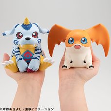 Look Up Series Digimon Adventure Gabumon & Patamon Set w/ Bonus