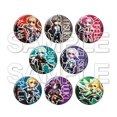 Sword Art Online Game Dot Trading Badge Collection B Complete Box Set