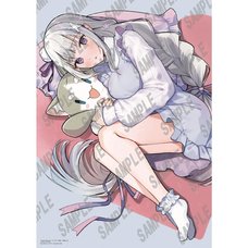 Re:ZERO -Starting Life in Another World- B2-sized Tapestry Emilia Illustrated by TETUBUTA (C108)