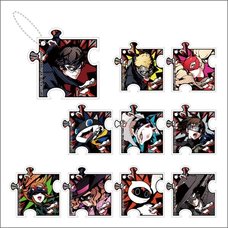Persona 5 Strikers Puzzle Piece Trading Acrylic Keychain