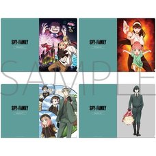Spy x Family Main Visual Mission 5-8 Clear File Set