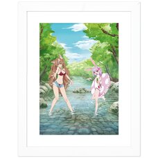 A Misanthrope Teaches a Class for Demi-Humans A4 Chara Fine Graph Isaki Ohgami & Sui Usami: Playing in the River Ver.