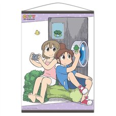 City The Animation B2 Tapestry Midori Nagumo & Niikura