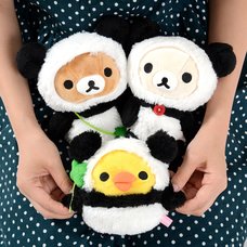 Rilakkuma Panda de Goron Collectable Plush Collection