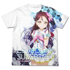 Love Live! Sunshine!! Riko Sakurauchi White Graphic T-Shirt