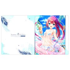 Summer Pockets Reflection Blue Rubber Mat Shiki Kamiyama: Beach Ver. (Re-run)