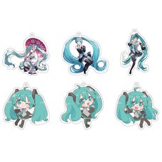 Hatsune Miku Day (March 9) Acrylic Keychain Complete Box Set