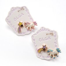 Osewaya Unicorn & Star Earrings
