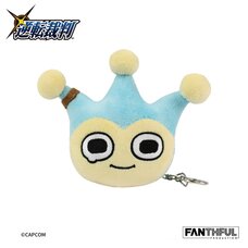 Fanthful Ace Attorney Series Plushie Keychain Blue Badger (Re-run)