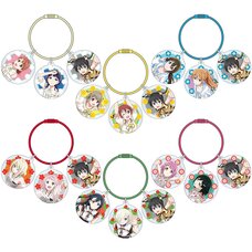 Love Live! Nijigasaki High School Idol Club FLOWER MUSIC LIVE Boooooom Boooooom Bee!! Acrylic Charm Set