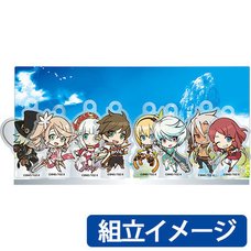 Tales of Zestiria the X Chibi Character Acrylic Stand Set