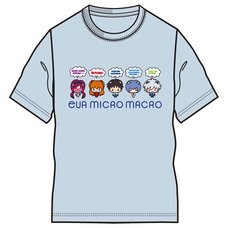 Eva Micro Macro Blue T-Shirt